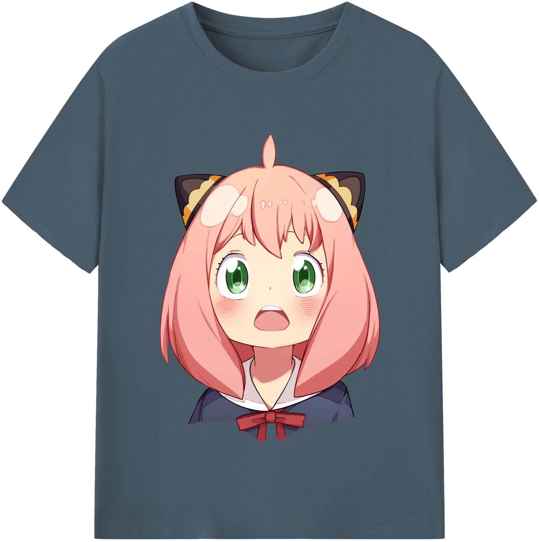 （画像用） SPY×FAMILY间谍家家酒 綿100％半袖Tシャツ（フロントプリント）